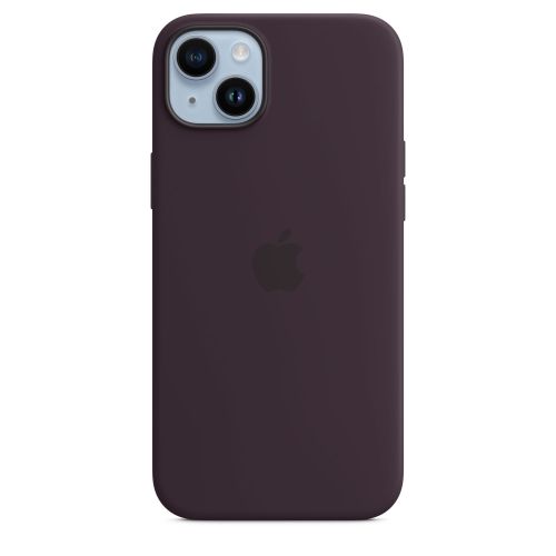 Apple iPhone 14 Plus Silicone Case w/MagSafe Elderberry