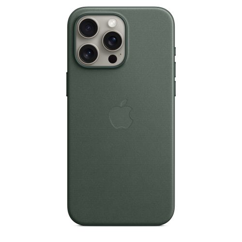 Apple iPhone 15 Pro Max FineWoven Case w/MagSafe - Evergreen