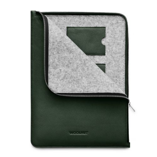 Woolnut Leather Folio for 13/14-inch MacBook - Green