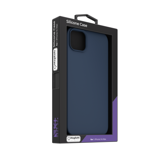 NEXT.ONE ROYAL BLUE SILICONE CASE FOR IPHONE 14 PLUS MAGSAFE COMPATIBLE