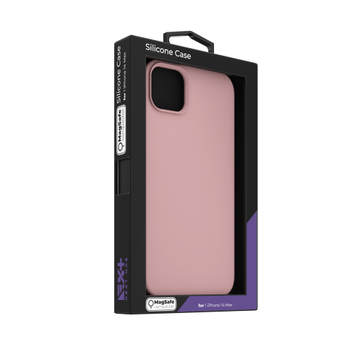 NEXT.ONE BALLET PINK SILICONE CASE FOR IPHONE 14 PLUS MAGSAFE COMPATIBLE