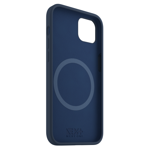 NEXT.ONE ROYAL BLUE SILICONE CASE FOR IPHONE 14 PLUS MAGSAFE COMPATIBLE