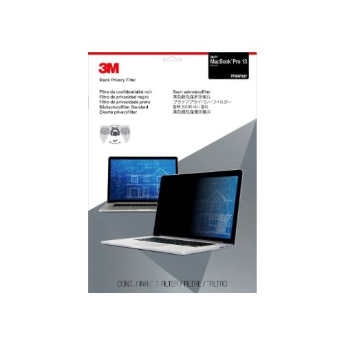 3M Black Privacy w/ COMPLY MB Pro/Air 13" USB-C Screen Protector
