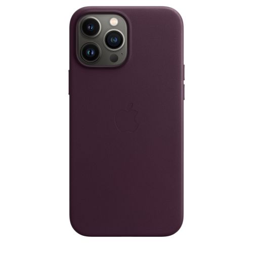 Apple iPhone 13 Pro Max Leather Case w/MagSafe Dark Cherry