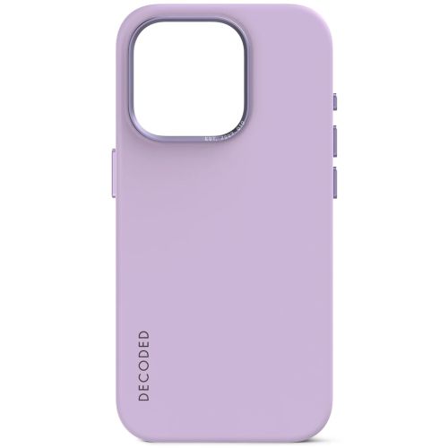 DECODED Silicone Backcover w/MagSafe for iPhone 15 Pro - Lavender