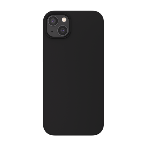 NEXT.ONE BLACK SILICONE CASE FOR IPHONE 14 PLUS MAGSAFE COMPATIBLE