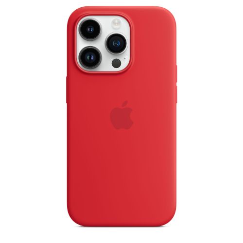 Apple iPhone 14 Pro Silicone Case w/MagSafe (PRODUCT)RED