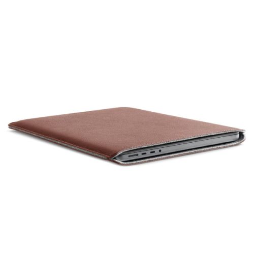 Woolnut Leather Sleeve for Macbook Pro 14